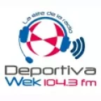 logo Deportiva Wek 104.3 FM