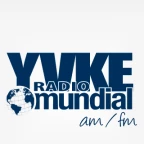 logo YVKE Mundial 550 AM y 94.5 FM